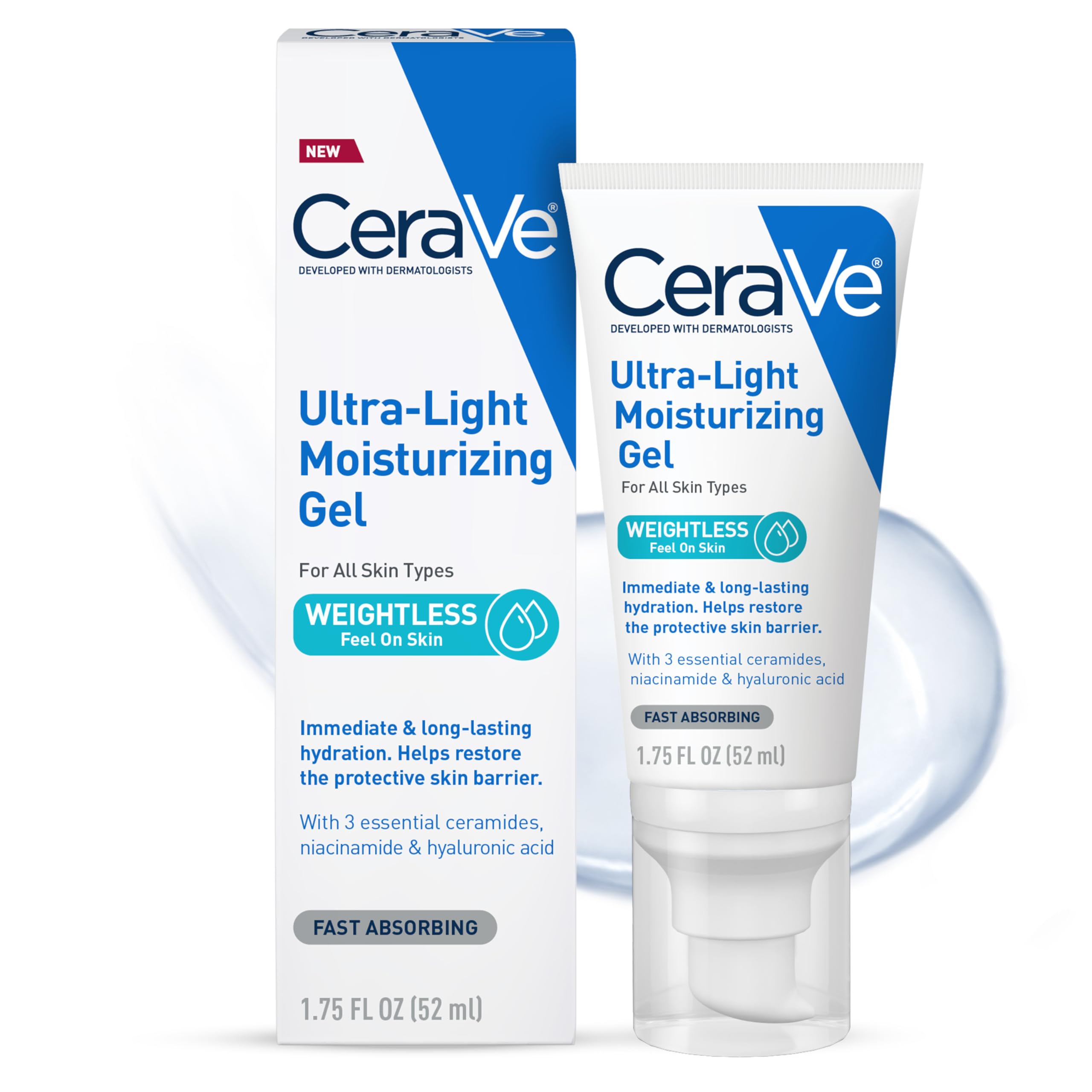 cerave ultra light moisturizing gel