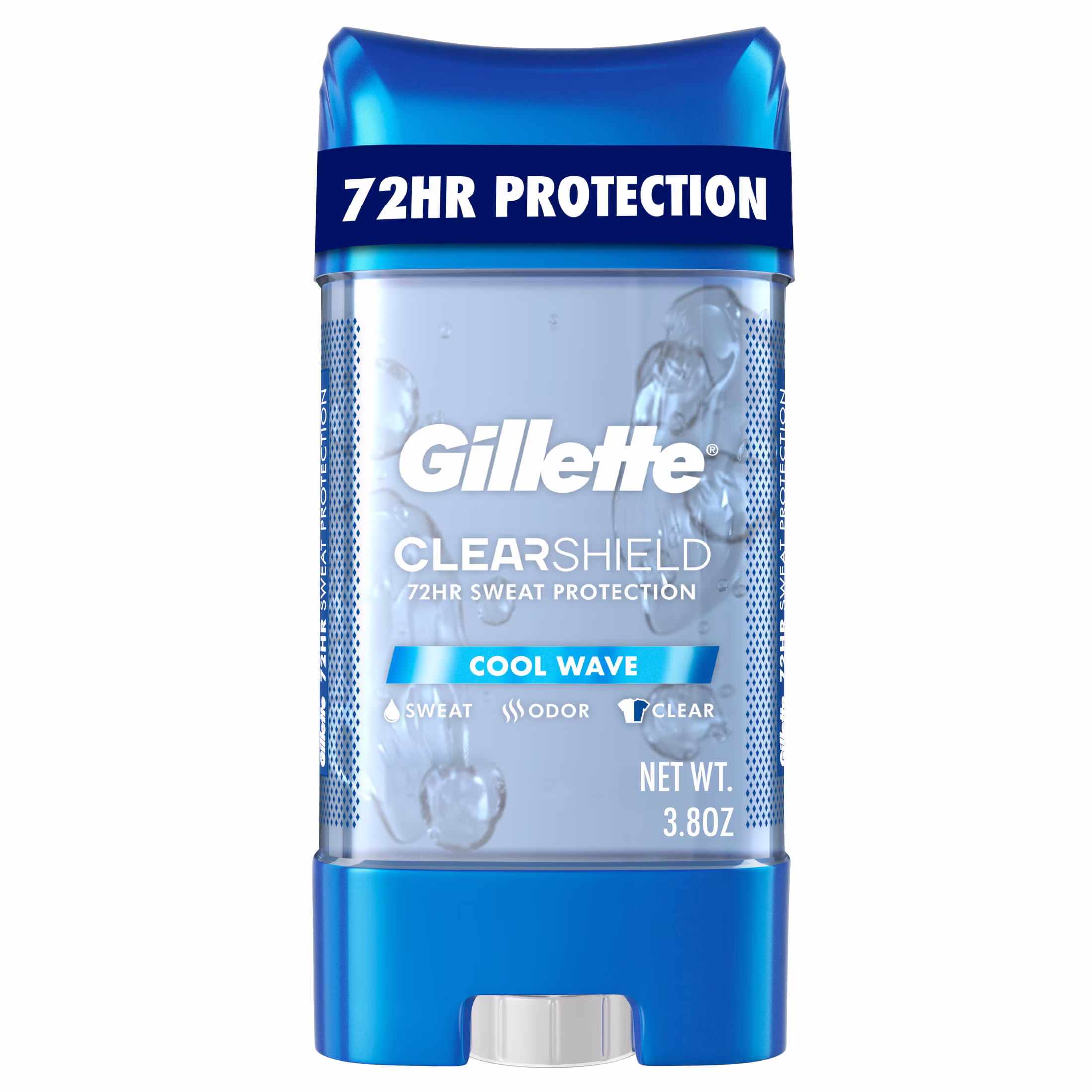 gillette cool wave clear gel body spray