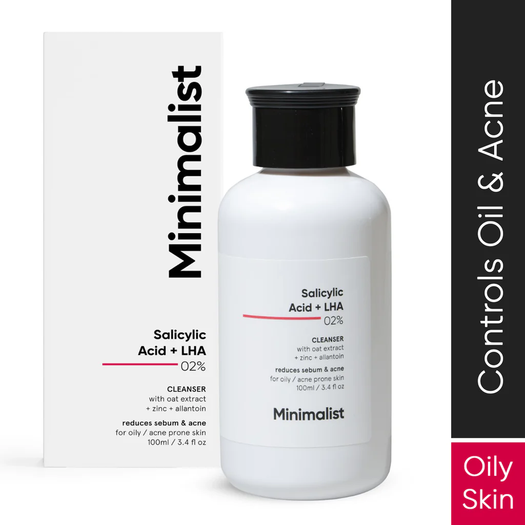 minimalist salicylic acid cleanser