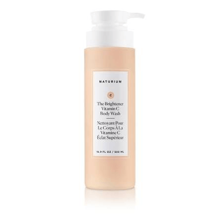 naturium the brightener vitamin c body wash cleanser