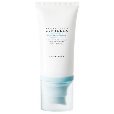 skin1004 madagascar centella hyalu cica water fit sun serum spf50